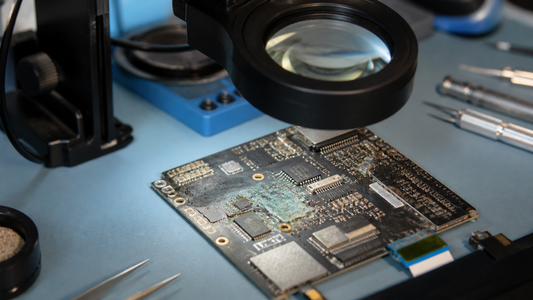 Simulated professional repair scene for Laptop Keyboard: Liquid corrosion