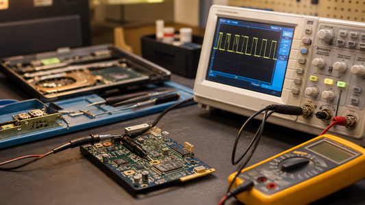 Simulated professional repair scene for Budget Laptop Repair: Decide What Problem You Actually Need Solved