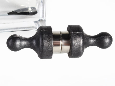Magnetic Liquid Ferrofluid Display Bottle - detail photo