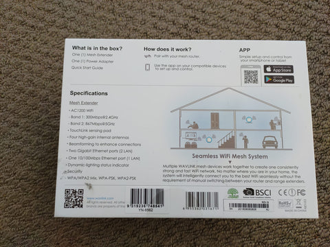 WiFi Mesh modem routers AC1200 Network Satellite Module