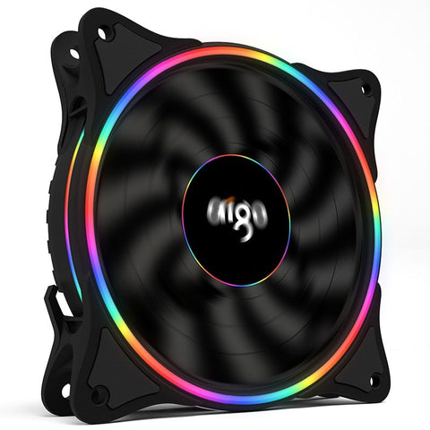 120mm 12V RGB PC Case Fan with 4-Pin Connector