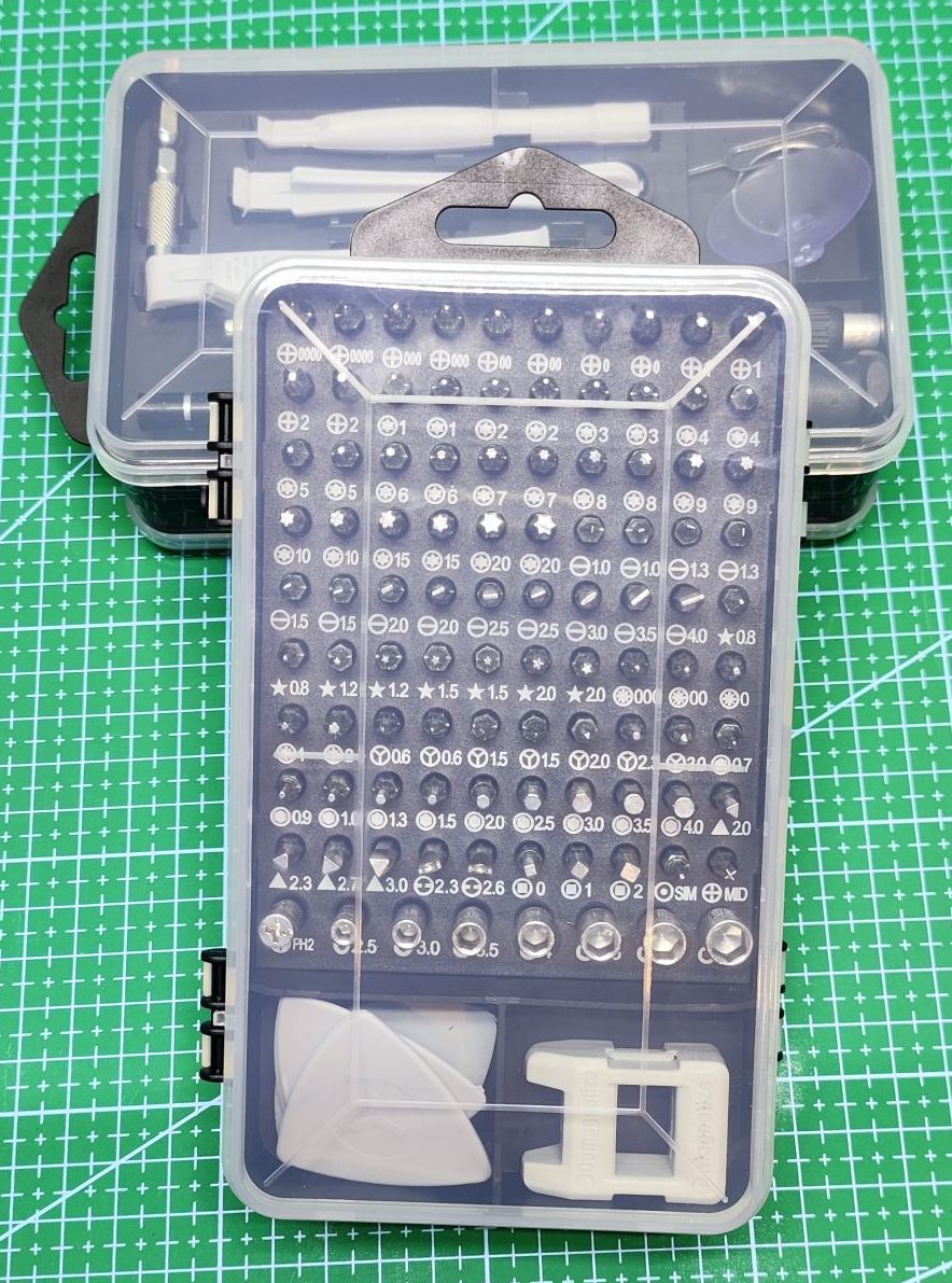 115-in-1 Precision Screwdriver Set - Computer & Laptop Repair Tool Kit - Electronics Repair Essential - packaging proof