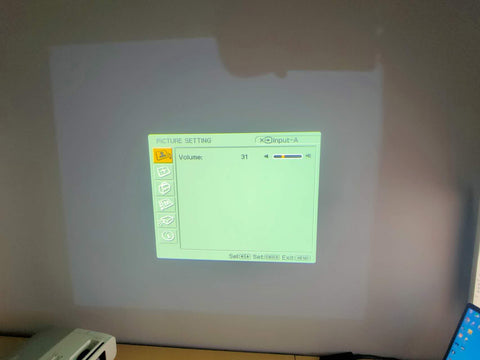 Projector Sony VPL-EX4 For Home Use Projectors - Retail & Event Display - projection effect or use-case view