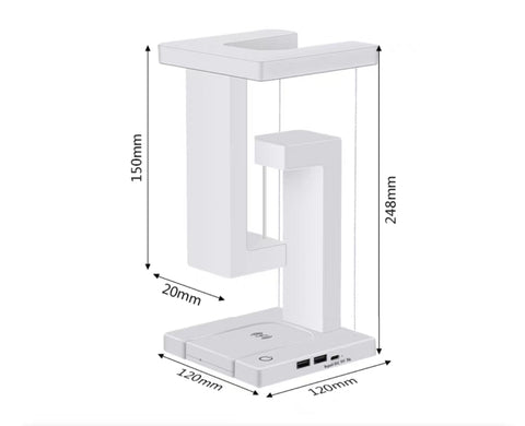 Tensegrity Wireless Charger With Desk Lamp - additional detail photo 4