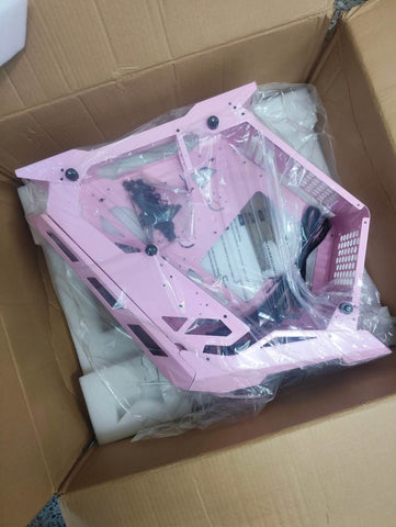 Miku-Style A1 PRO MATX Open-Frame Gaming Case