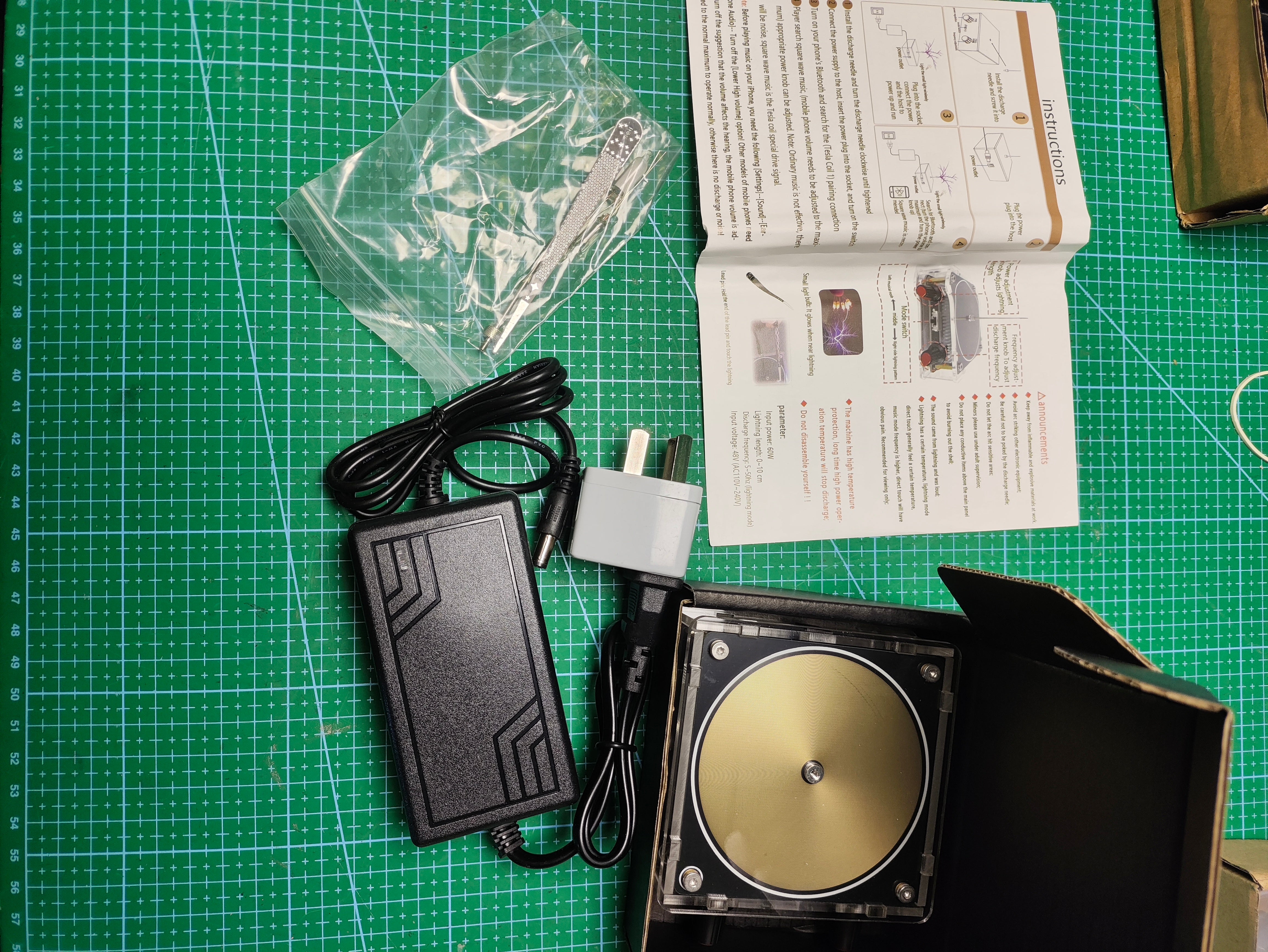 AEPC Desktop Tesla Coil Plasma Experiment Kit 70W - additional detail photo 8