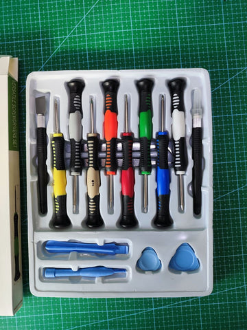 Multi-Tool Repair Kit for Laptops, Phones and Tablets - DIY Electronics Repair Set