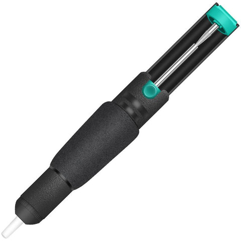 Manual Solder Sucker – Double-Ring Anti-Slip Aluminium Desoldering Pump