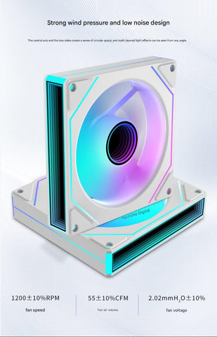 AEPC O3 PRO ARGB 120mm Infinity Mirror Fan