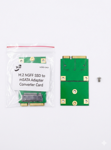 M.2 NGFF SSD to mSATA Adapter Converter Card