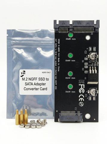 M.2 NGFF SSD to 2.5 SATA Adapter Converter Card