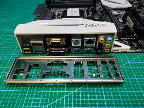ASUS Z170 Motherboard LGA 1151 Intel 6Gen 7Gen / B150 Z270 B250 - Tested Refurbished Board - rear ports and connector detail