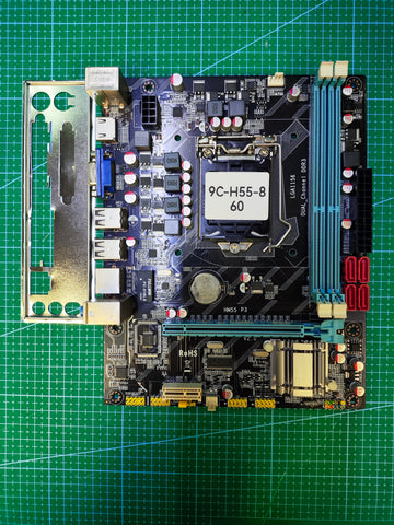 Intel H55 OEM Motherboard LGA 1156 Intel 1st Gen – Refurbished 90-Day Warranty