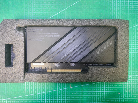 ASUS ROG Hyper M.2 PCIe 5.0 Card - Dual NVMe Slots