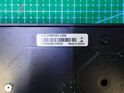 ASUS ROG Hyper M.2 PCIe 5.0 Card - Dual NVMe Slots