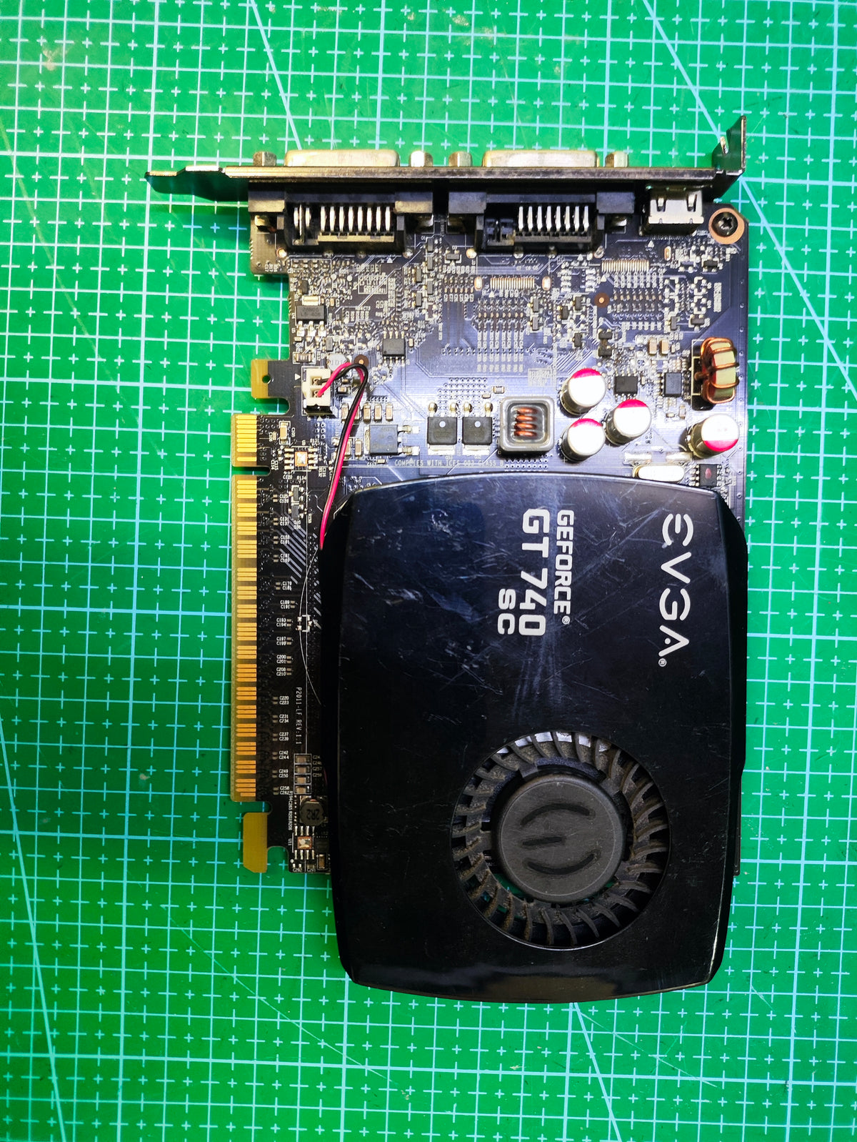 EVGA GeForce GT 740 2GB Superclocked GPU
