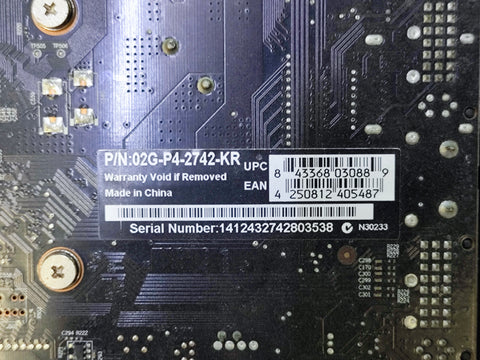 EVGA GeForce GT 740 2GB Superclocked GPU