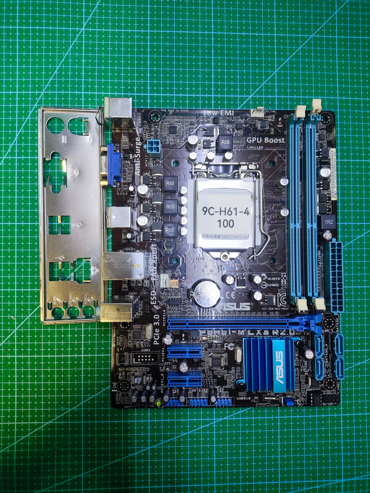 ASUS H61 Motherboard LGA 1155 Intel 2nd 3rd Gen – Refurbished 90-Day Warranty