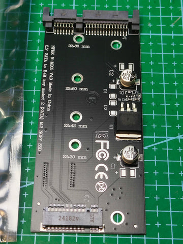 M.2 NGFF SSD to 2.5 SATA Adapter Converter Card