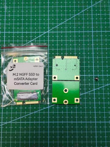 M.2 NGFF SSD to mSATA Adapter Converter Card