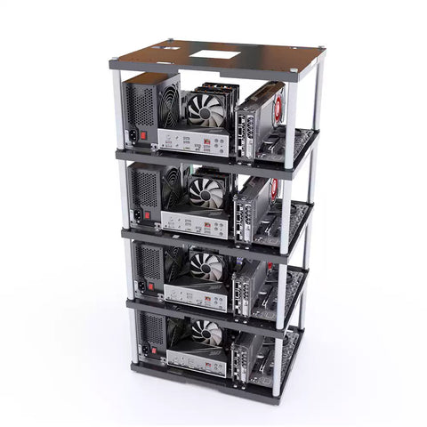 Multi-Layer Open Frame PC Case ATX MATX ITX Chassis Layer