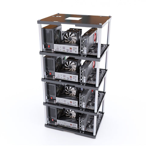 Multi-Layer Open Frame PC Case ATX MATX ITX Chassis Layer