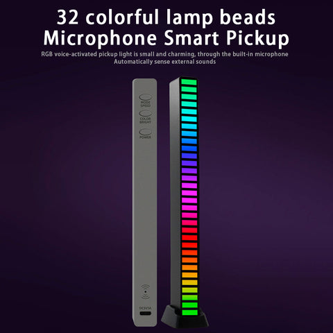 RGB Music Pickup Light