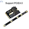 M.2 Wifi slot to NVMe M-Key SSD Adapter PCIe 4.0 - additional detail photo 5