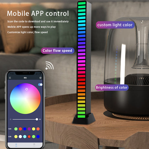 RGB Music Pickup Light