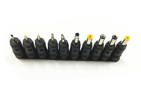 96W Adjustable Laptop Charger with 34 Tips - included item or label detail