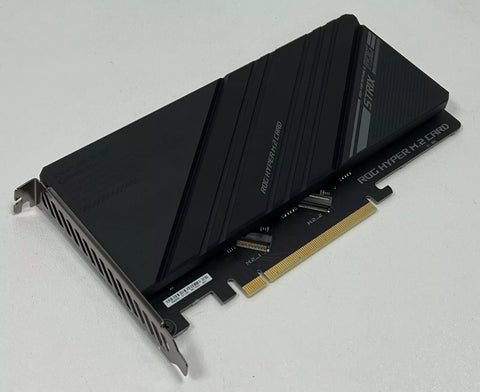 ASUS ROG Hyper M.2 PCIe 5.0 Card - Dual NVMe Slots